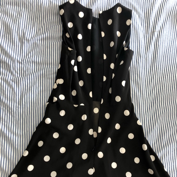 Knee length vintage Ralph Lauren polka dot dress - Picture 1 of 6